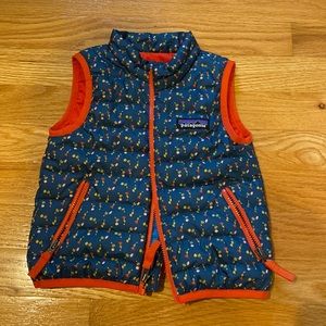 patagonia baby down sweater vest 6-12m